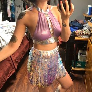 💜Lavender Halter